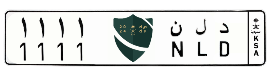 لوحة د ل ن 1111